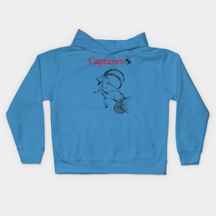 Capricorn print Kids Hoodie